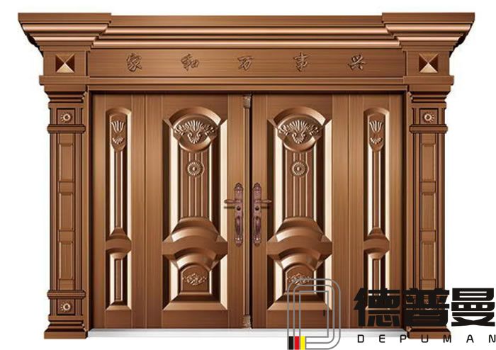 高端豪華別墅鋅合金模壓門