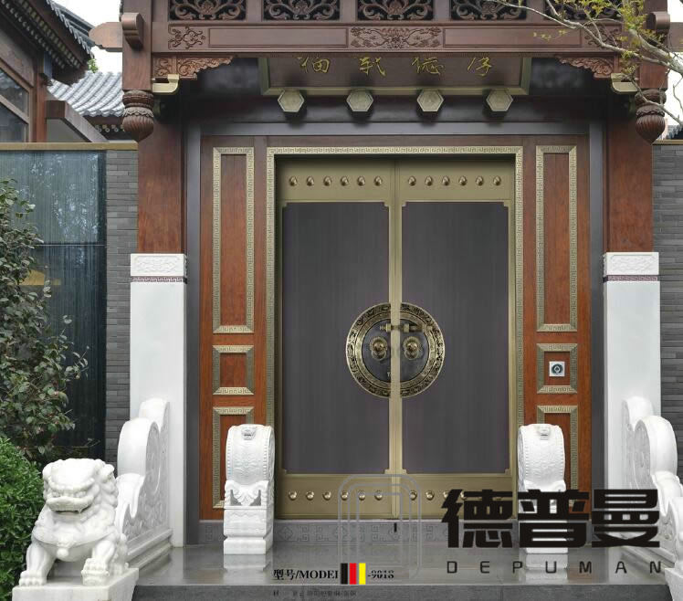 純銅別墅門