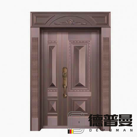 高端豪華別墅純銅入戶門