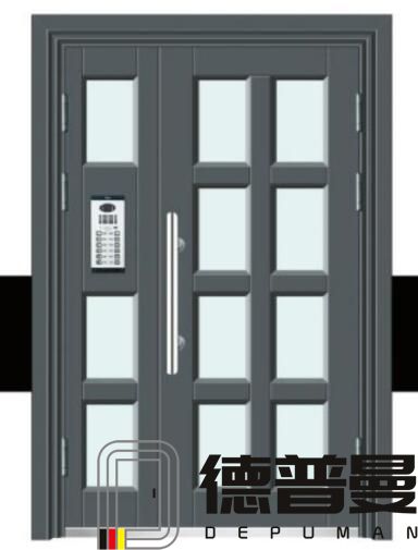 帶可視對講系統的可視樓宇對講門