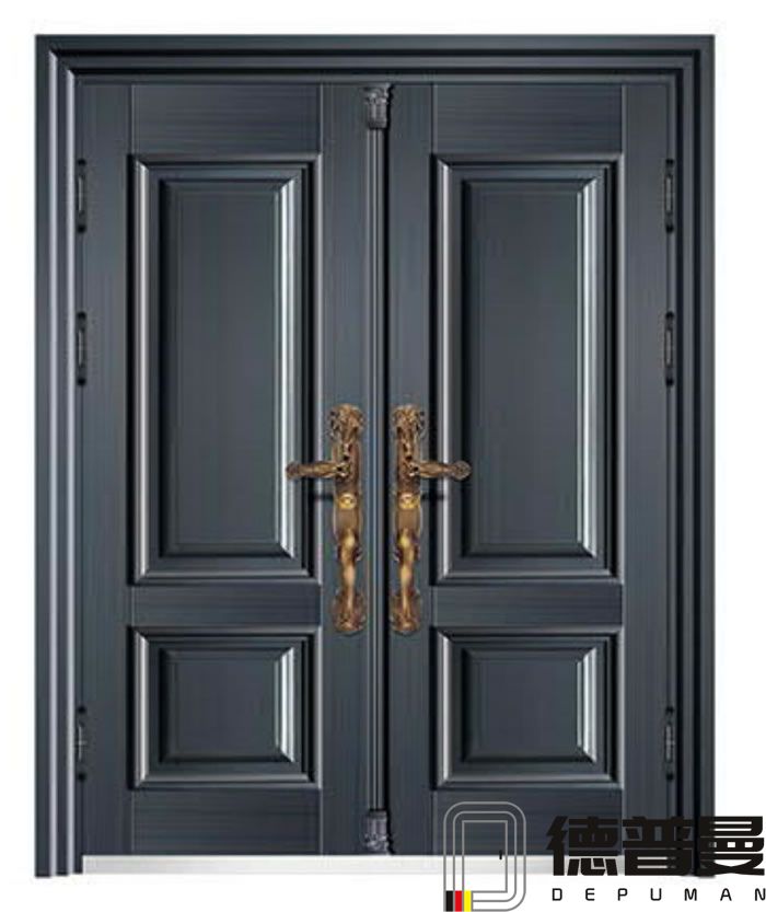 高端豪華拼接別墅大門