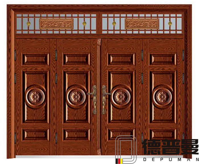 鋅合金別墅模壓門(mén)廠家