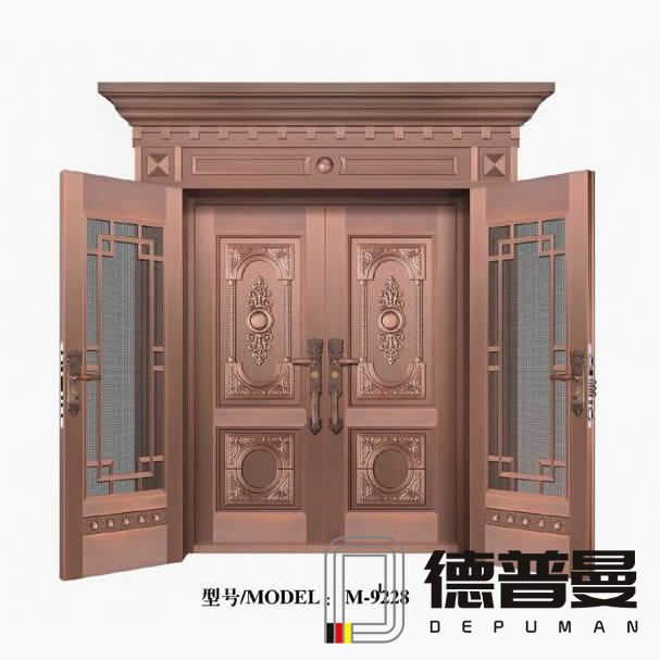 紗網(wǎng)純銅大門(mén)